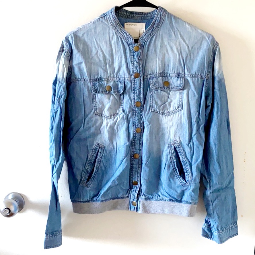 Collarless Jacket